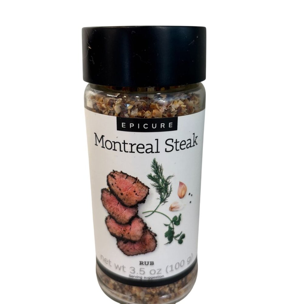 Epicure Montreal Steak Rub 3.5 Oz Bottle